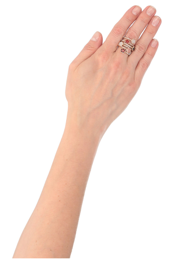 PASQUALE BRUNI Figlia Dei Fiori Twist-Ring Roségold