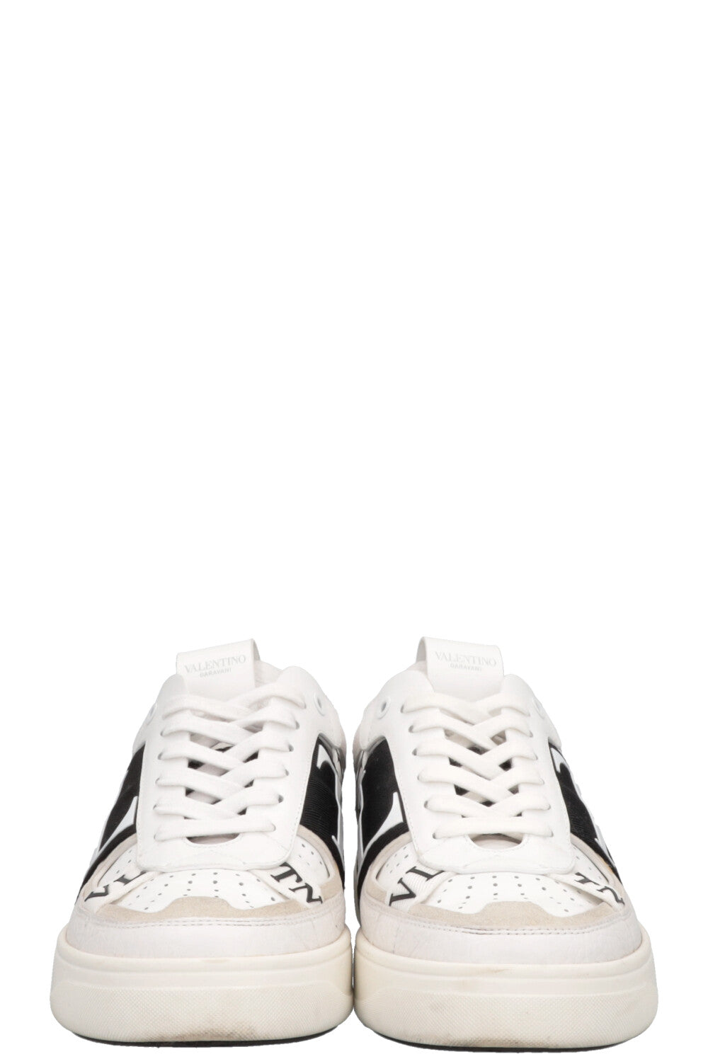 VALENTINO Low Top VLTN Logo Sneaker White Black