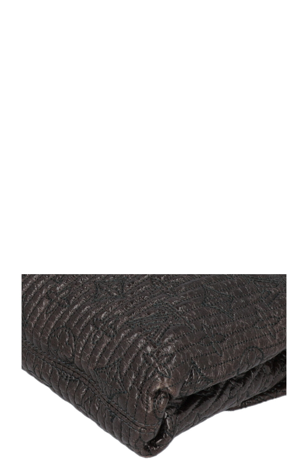 LOUIS VUITTON Motard Pochette Bag Metalasse Brown