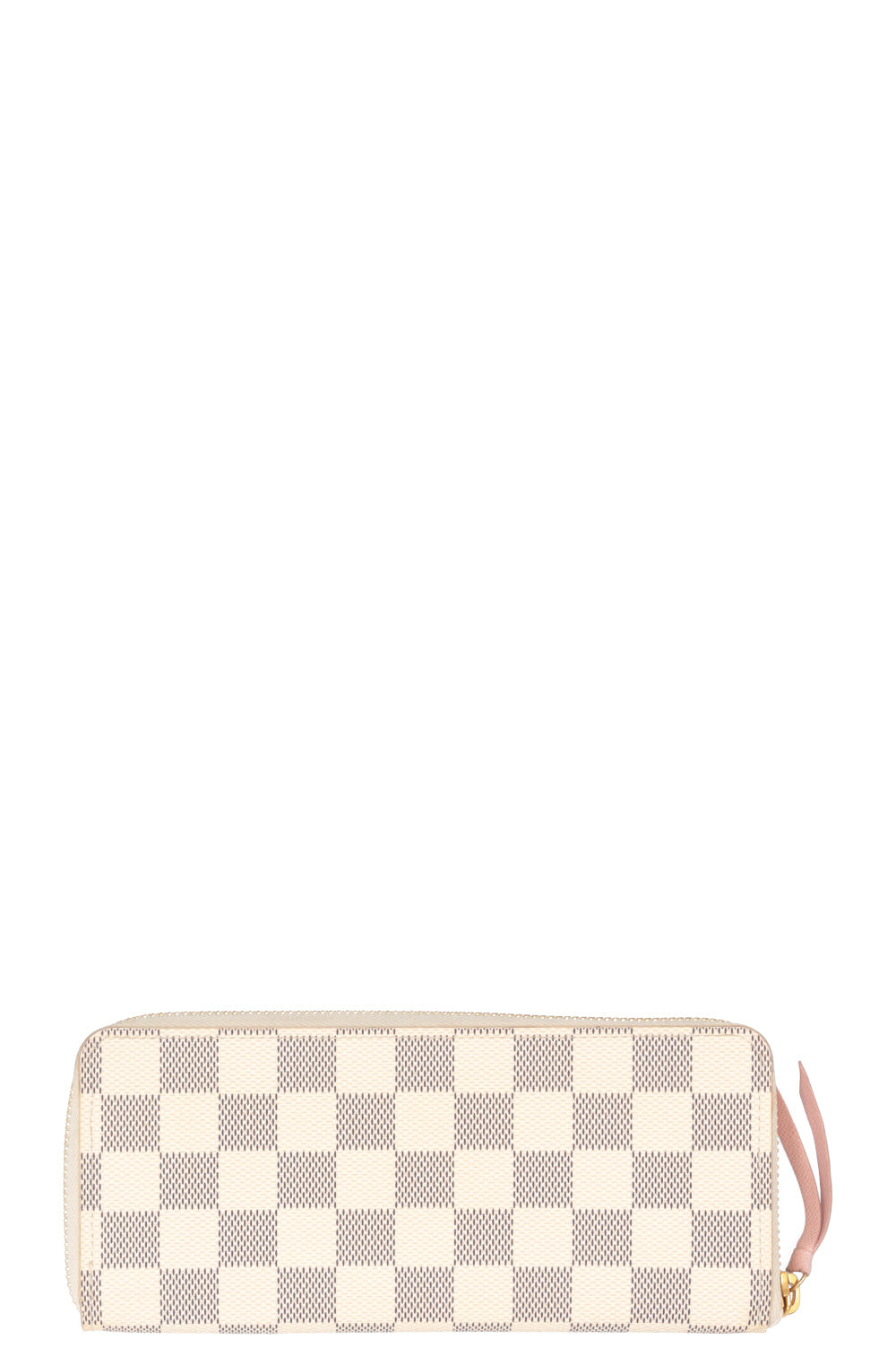 Portefeuille zippé Horizontal Louis Vuitton Damier Azur