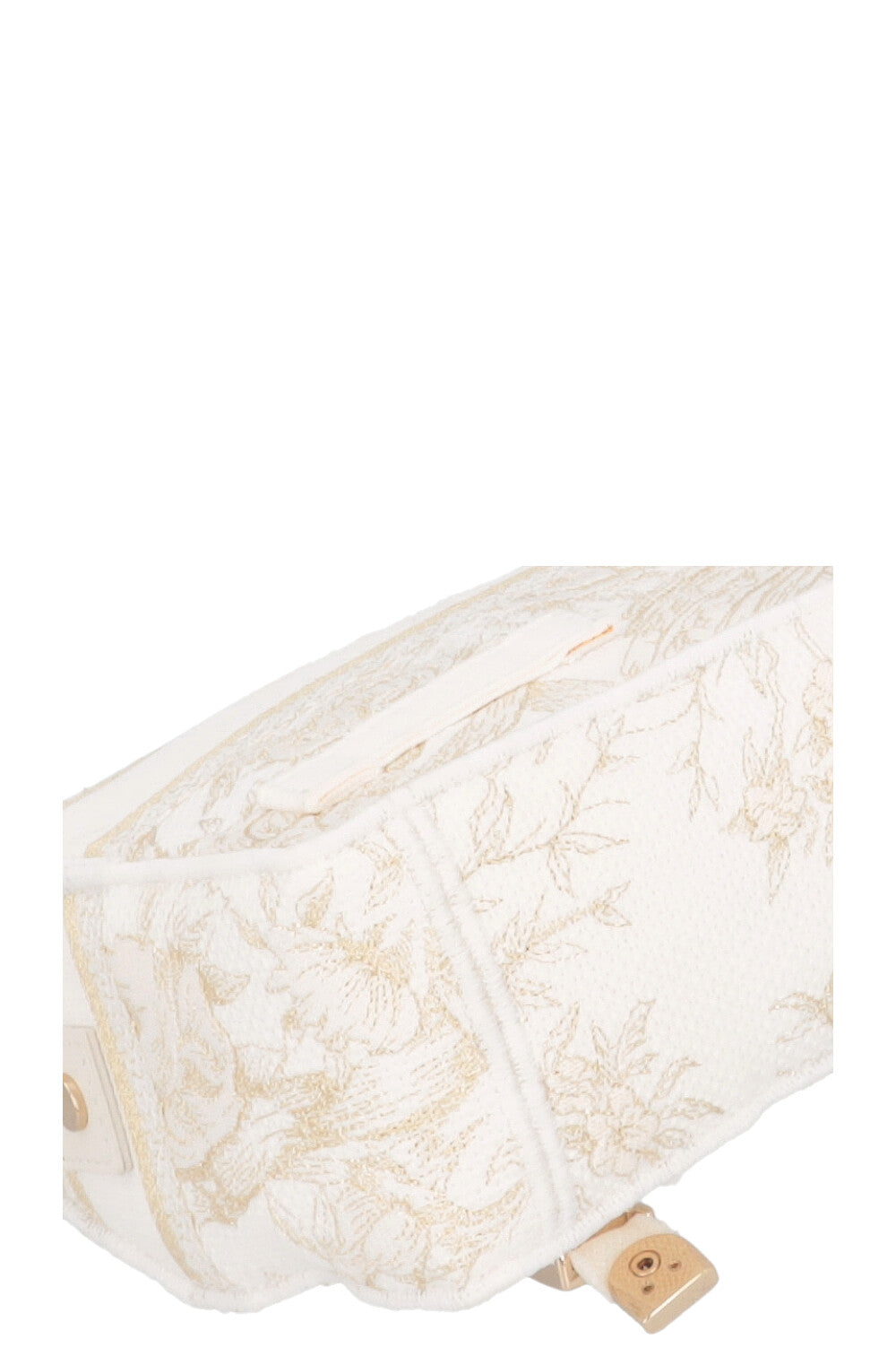 CHRISTIAN DIOR Diorcamp Messenger Bag White Gold