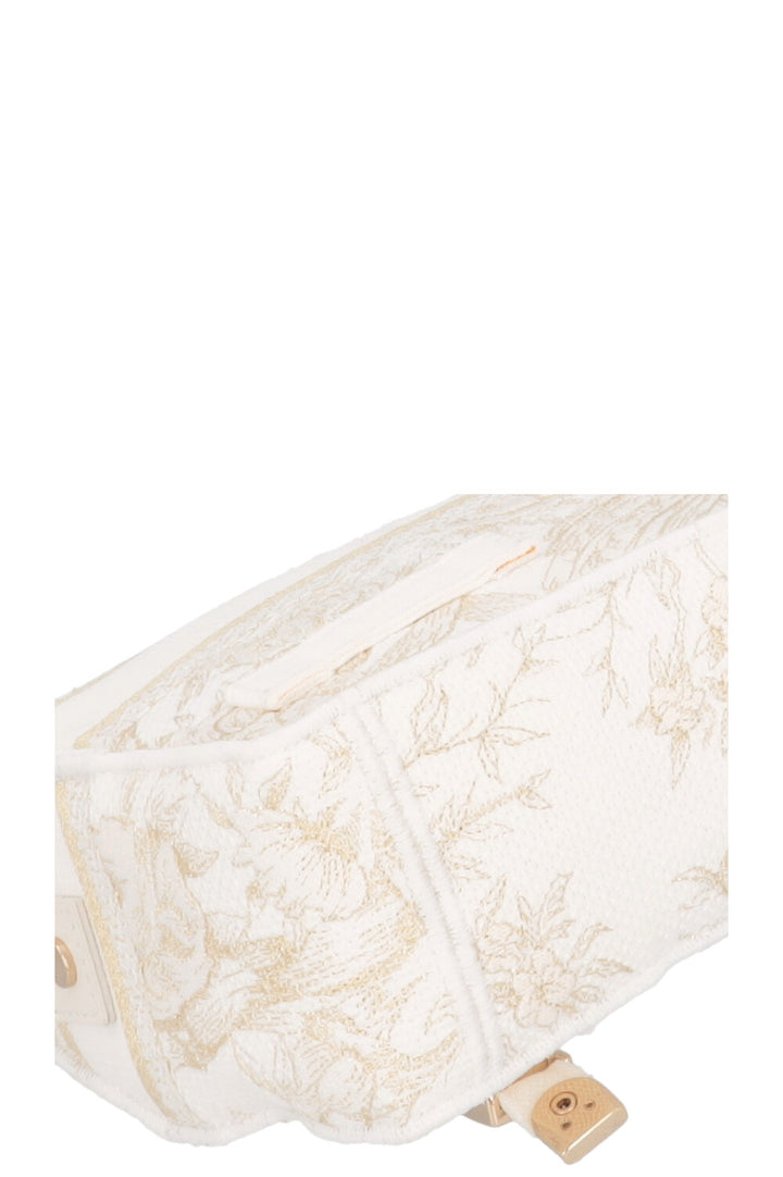 CHRISTIAN DIOR Diorcamp Messenger Bag White Gold
