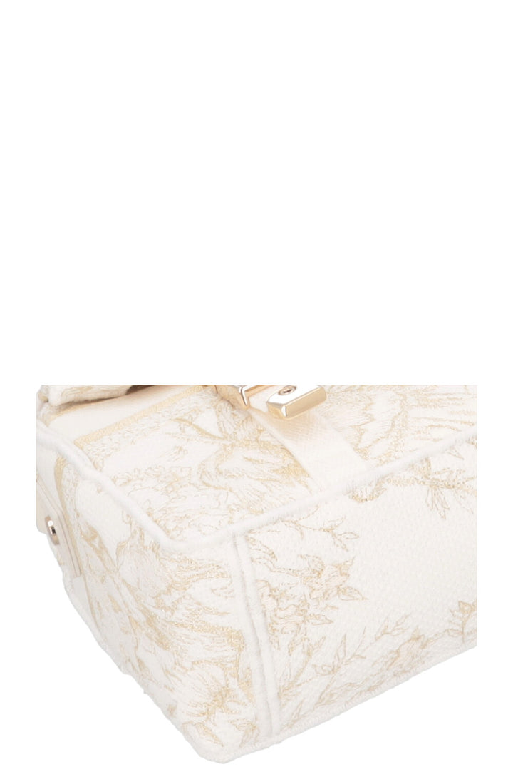 CHRISTIAN DIOR Diorcamp Messenger Bag White Gold