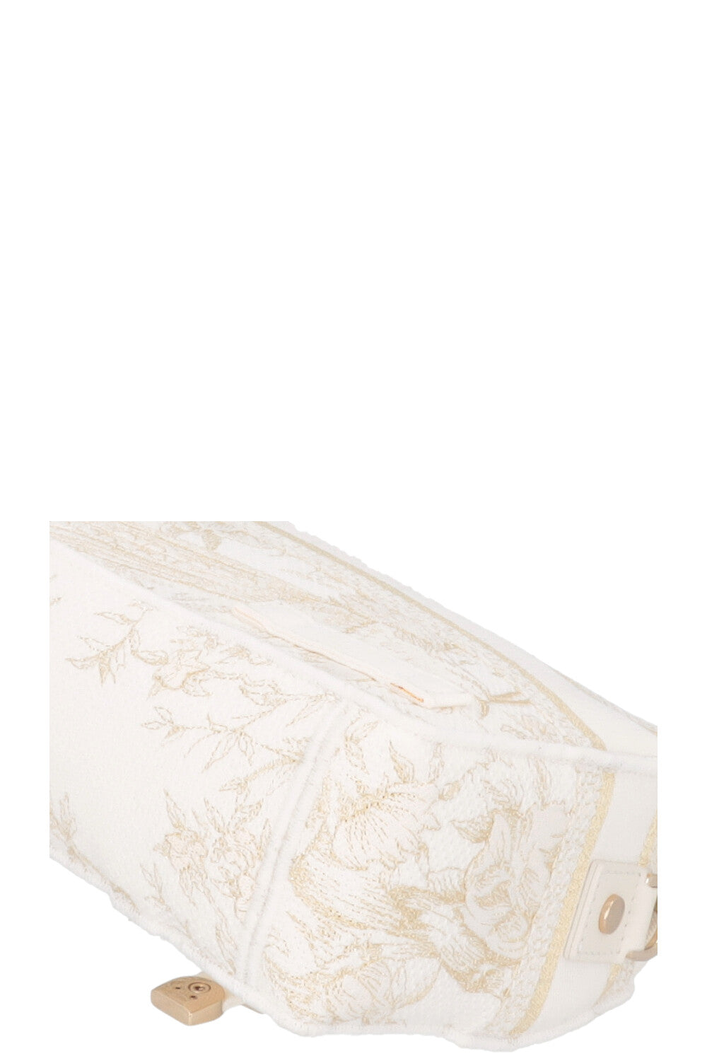 CHRISTIAN DIOR Diorcamp Messenger Bag White Gold