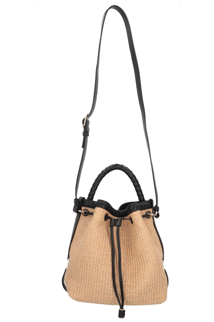 CHLOÉ Marcie Bucket Bag Raffia
