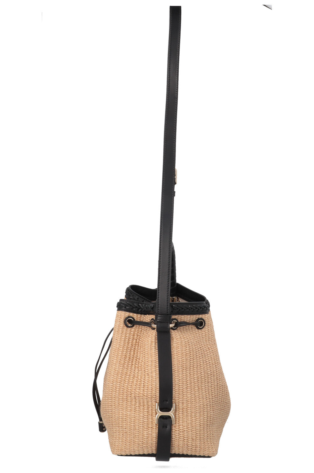 CHLOÉ Marcie Bucket Bag en raphia