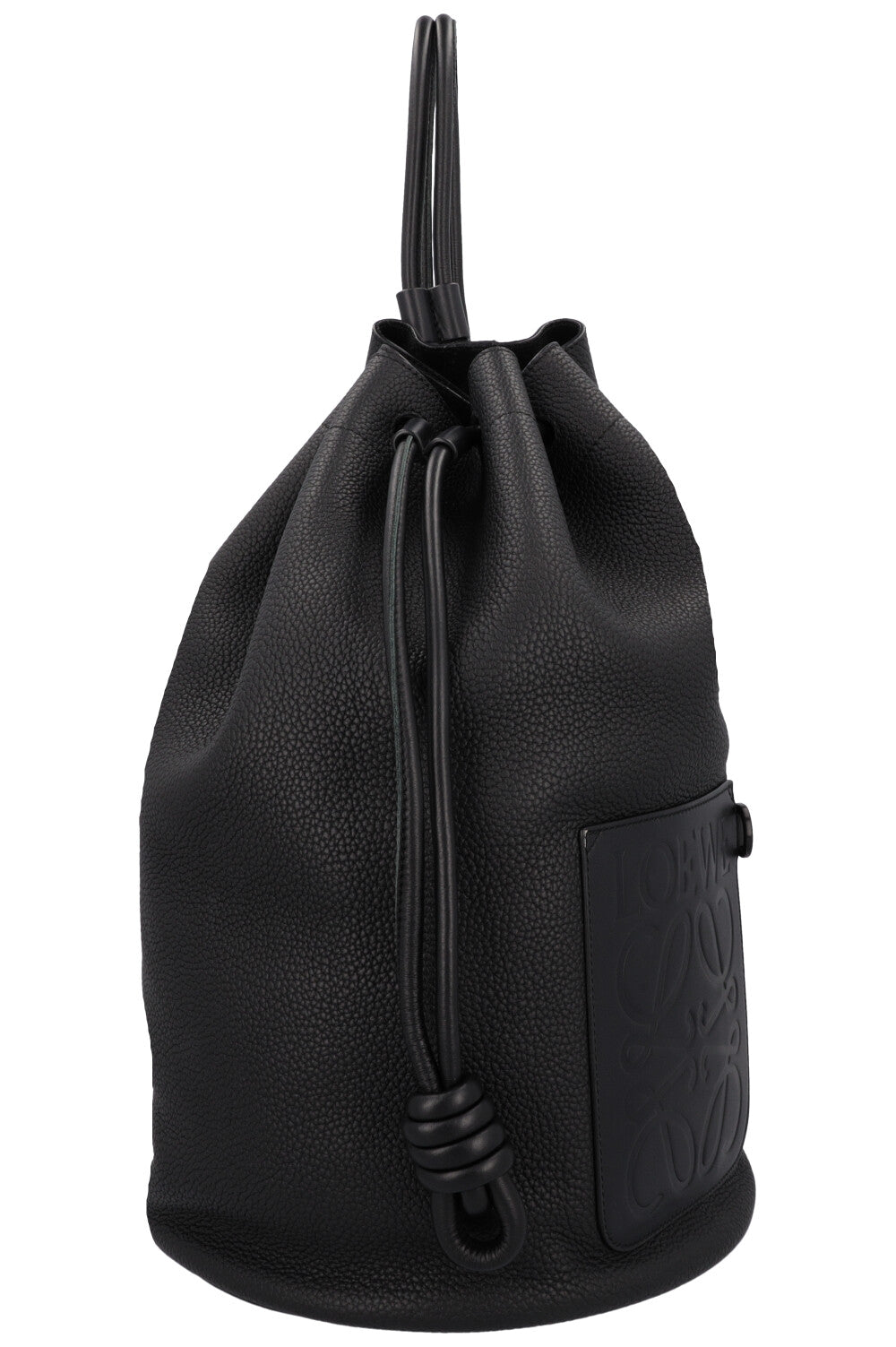 LOEWE Anagram Sailor Backpack Leather Black