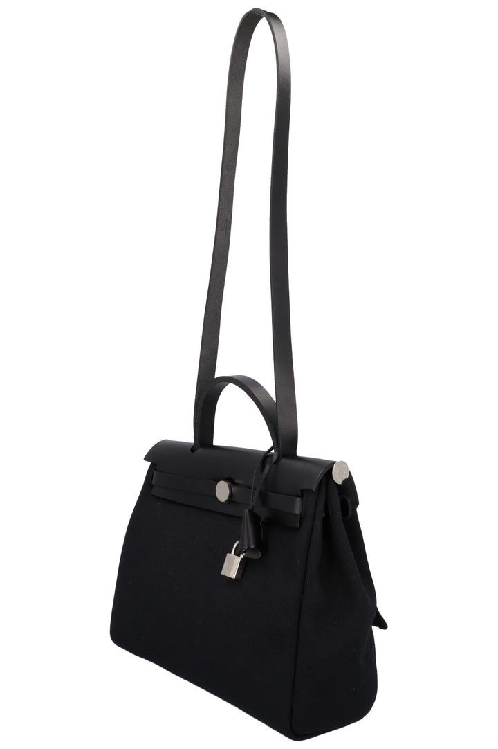 HERMÈS Herbag Zip 31 Canvas Black