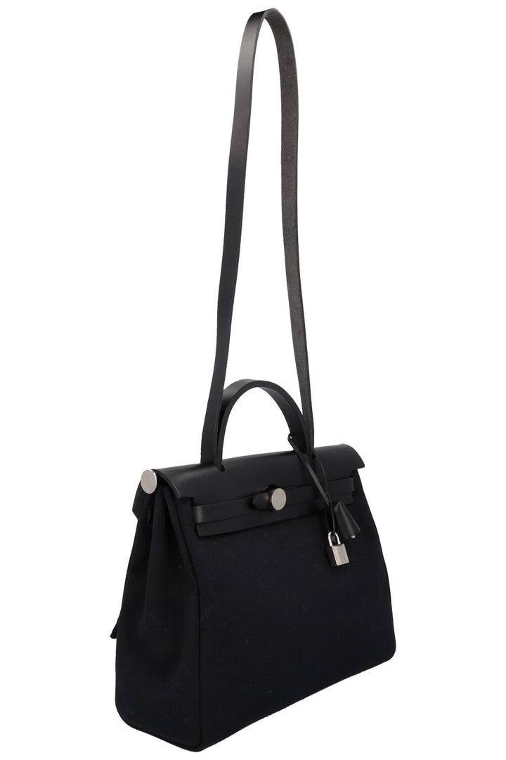 HERMÈS Herbag Zip 31 Canvas Black