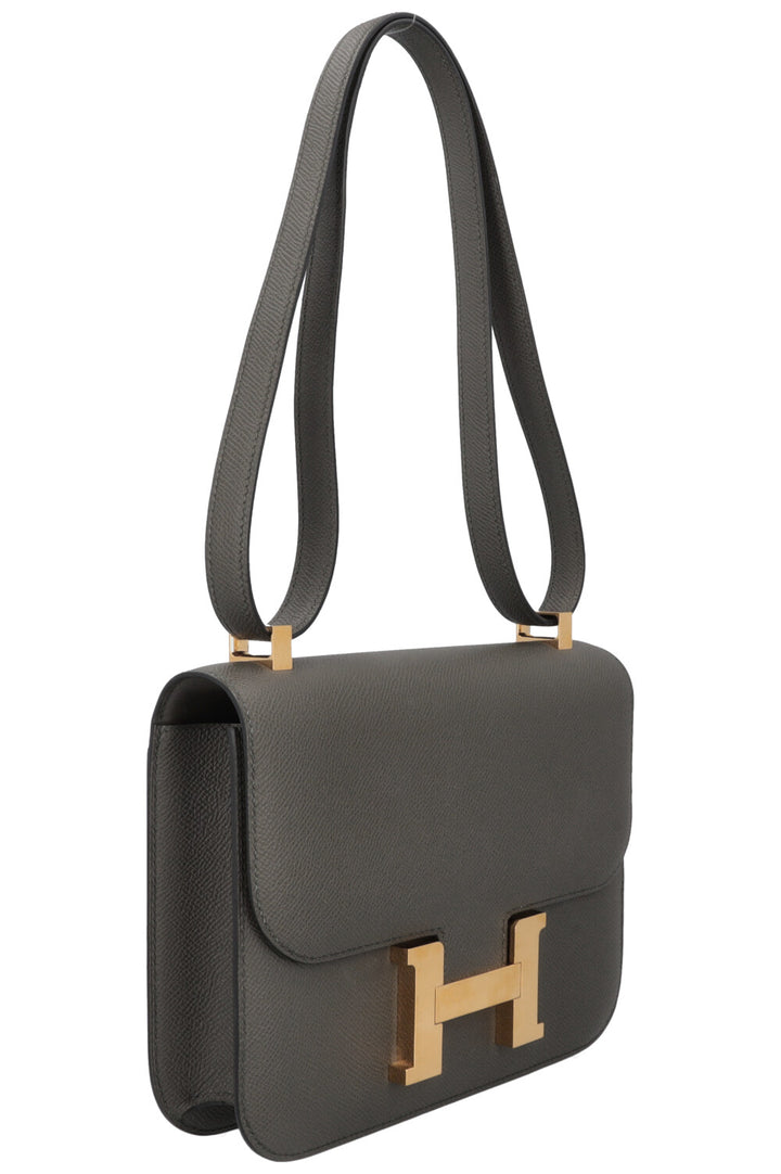 HERMÈS Constance 24 Epsom Vert de Gris
