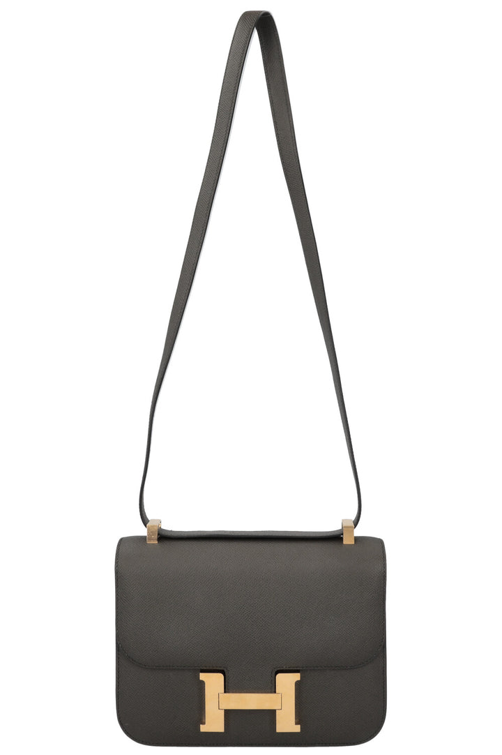 HERMÈS Constance 24 Epsom Vert de Gris
