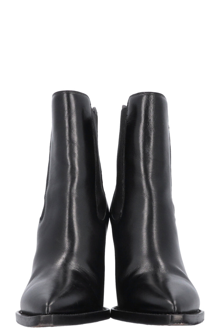 SAINT LAURENT Theo Chelsea Boots Black