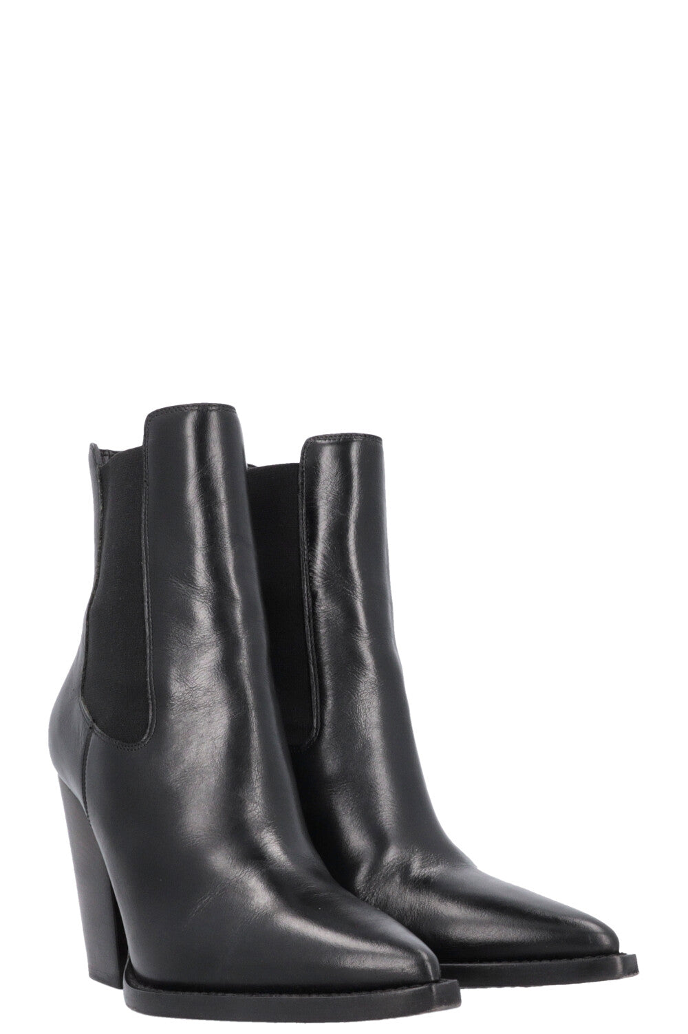 SAINT LAURENT Theo Chelsea Boots Black