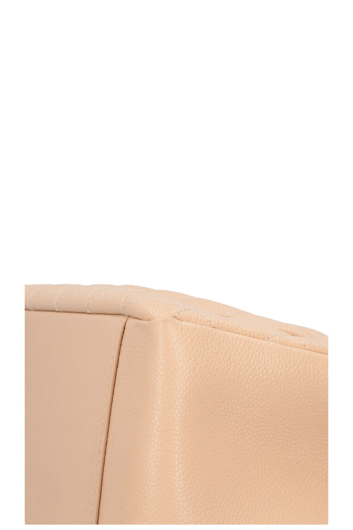 CHANEL GST Tote Bag Caviar Beige