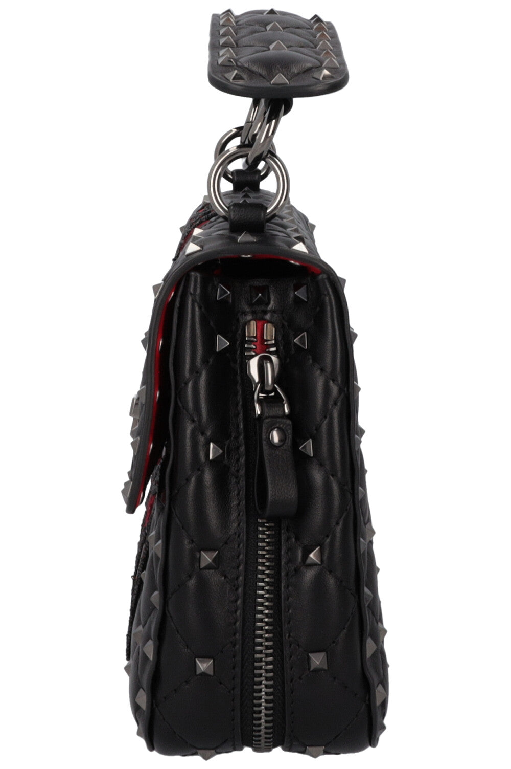 VALENTINO X UNDERCOVER Rockstud Bag Rose Black