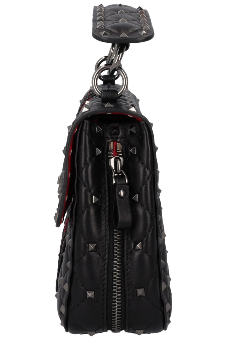 VALENTINO X UNDERCOVER Rockstud Bag Rose Black