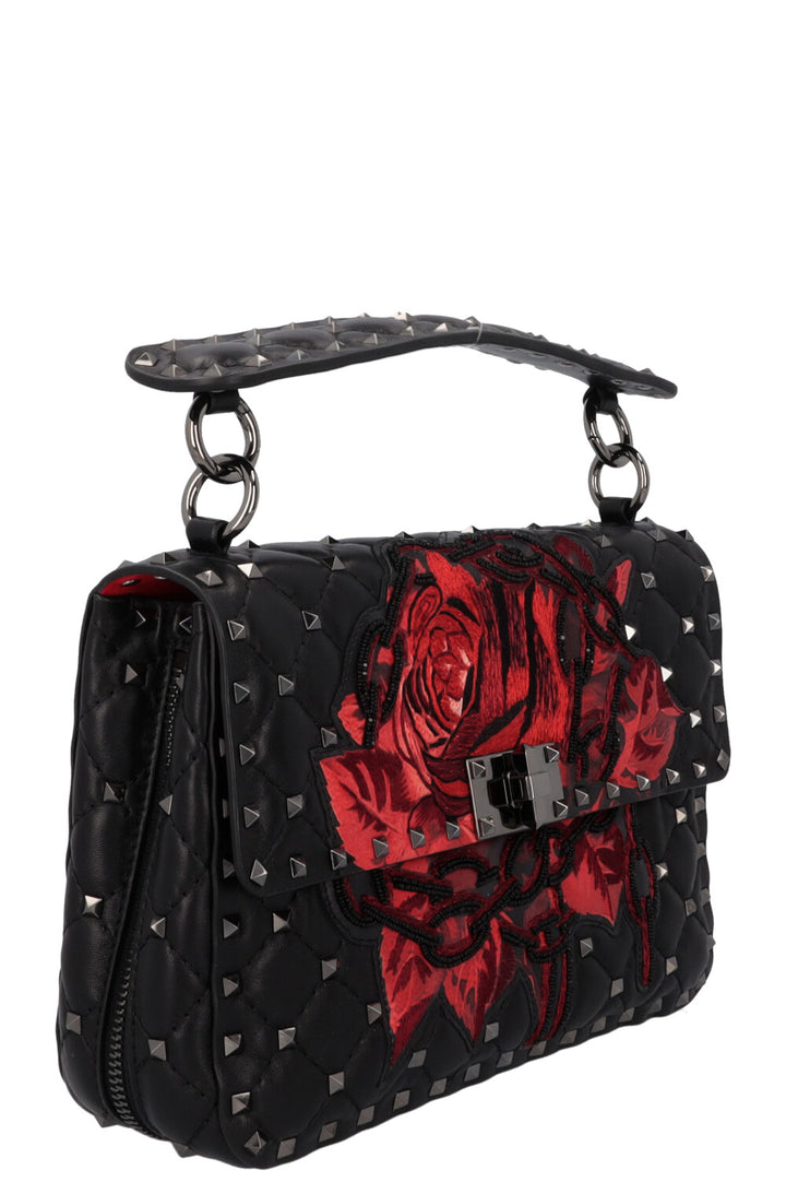 VALENTINO X UNDERCOVER Rockstud Bag Rose Black