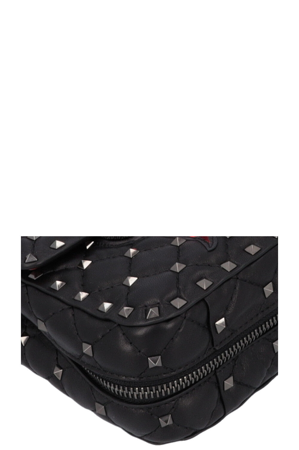 VALENTINO X UNDERCOVER Rockstud Bag Rose Black