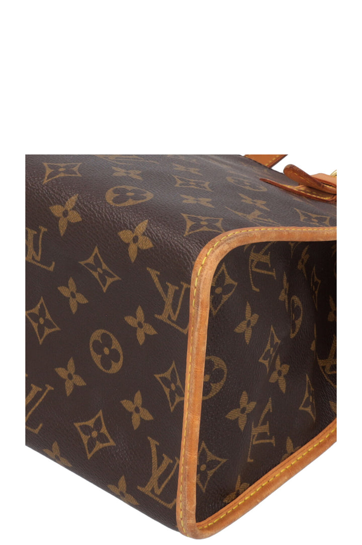 LOUIS VUITTON Popincourt Haut Bag MNG Canvas
