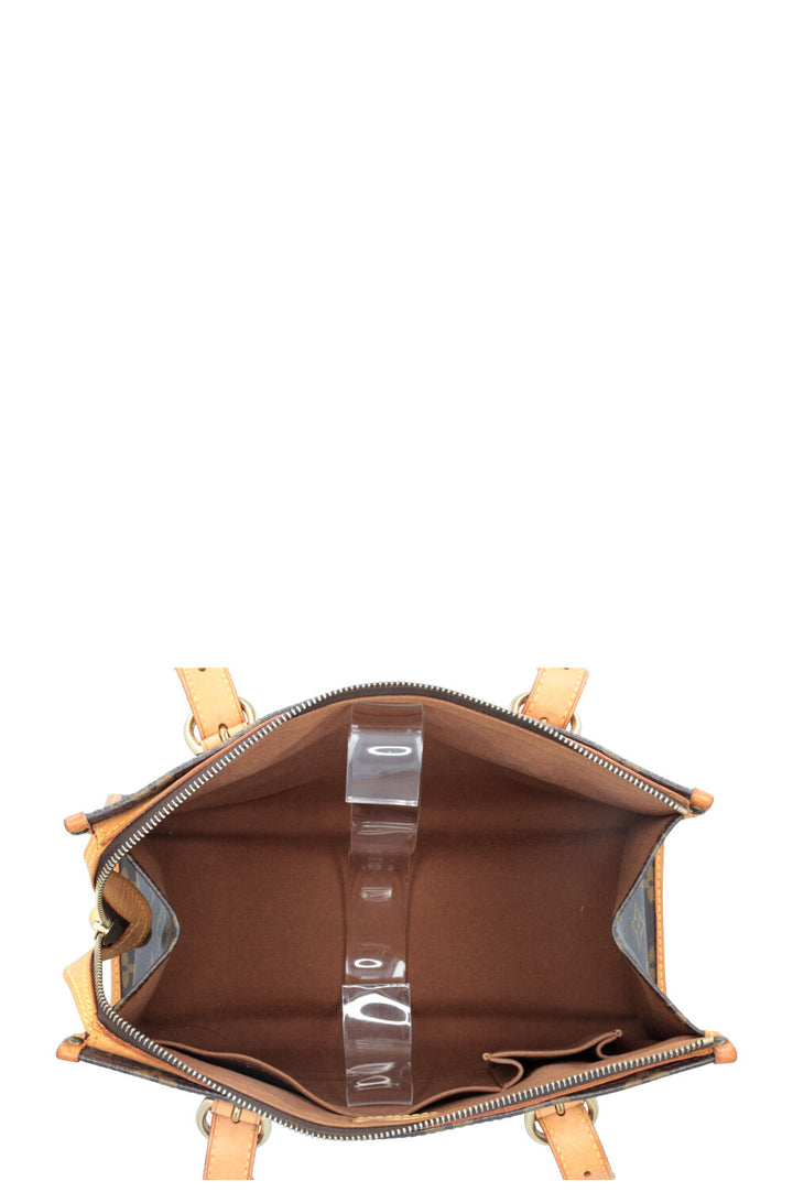 LOUIS VUITTON Popincourt Haut Bag MNG Canvas