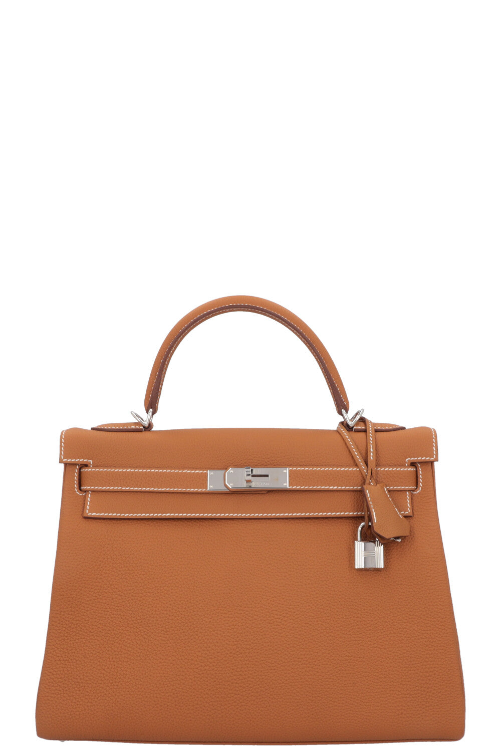 HERMÈS Kelly Retourne 32 Togo Gold Palladium