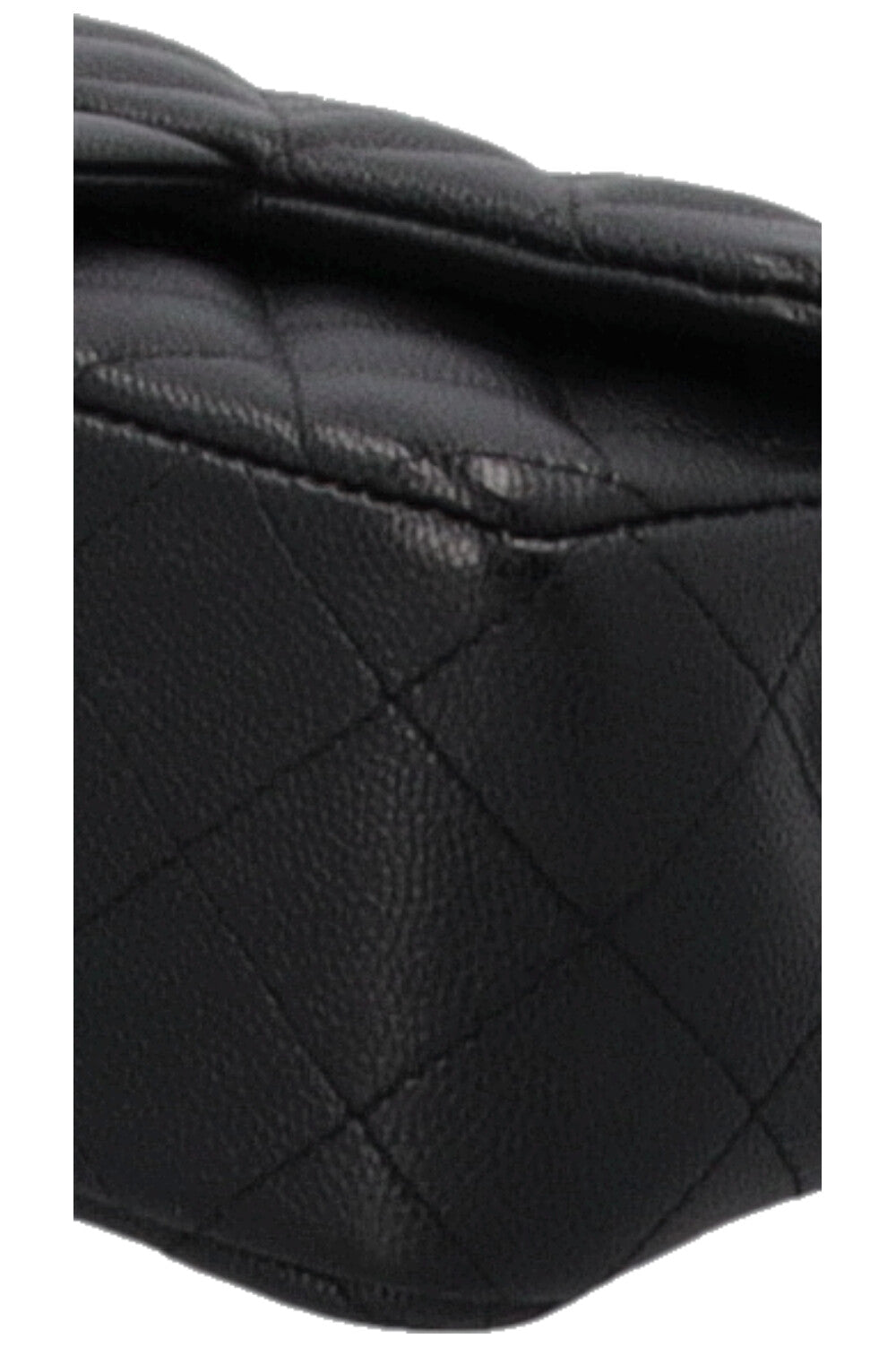 CHANEL Mini Rectangular Classic Flap Caviar Black