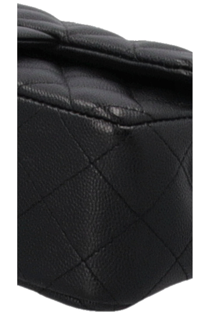 CHANEL Mini Rectangular Classic Flap Caviar Black