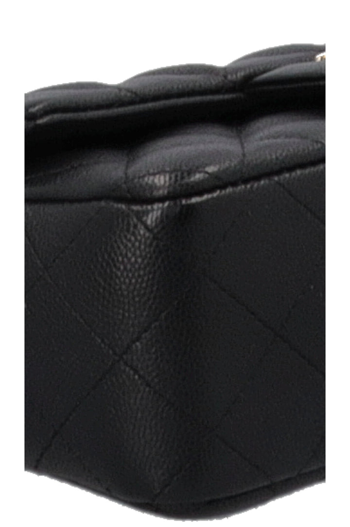 CHANEL Mini Rectangular Classic Flap Caviar Black