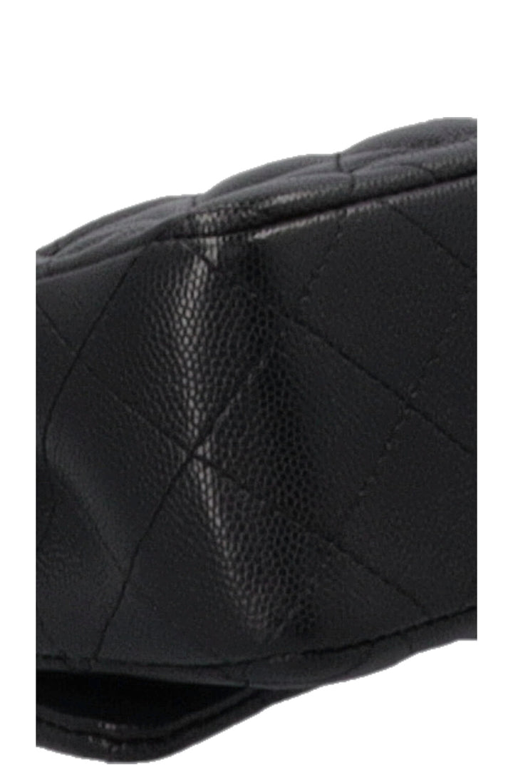 CHANEL Mini Rectangular Classic Flap Caviar Black