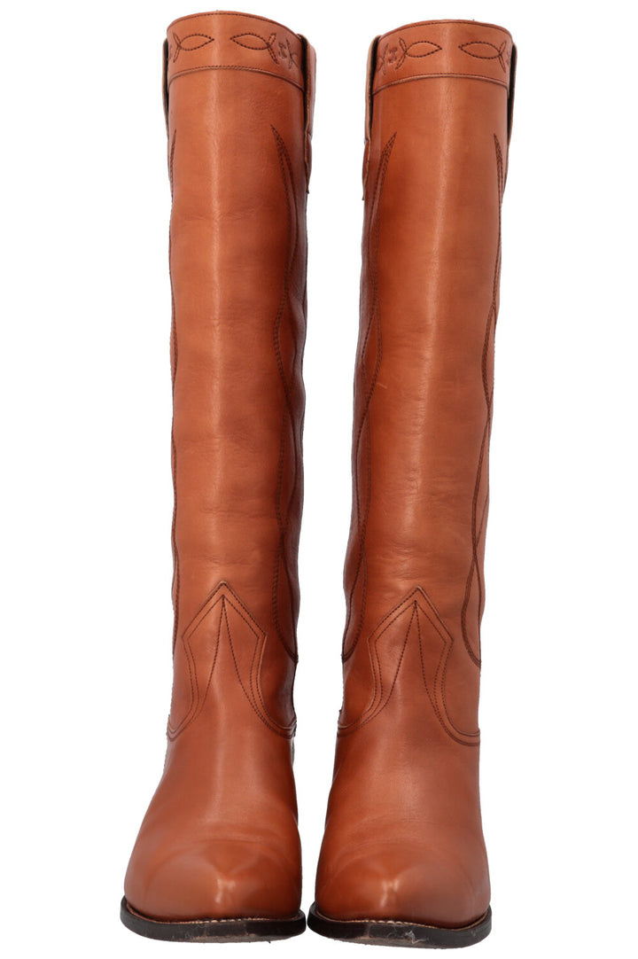CELINE Fall 2022 Western Boots 50 Honey