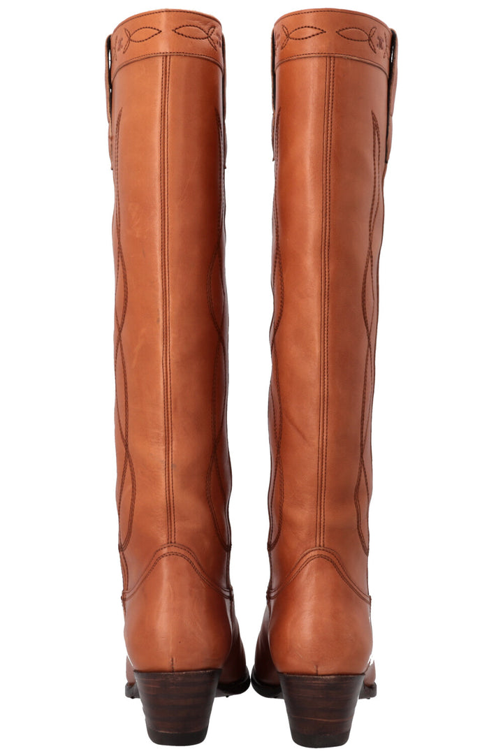 CELINE Fall 2022 Western Boots 50 Honey