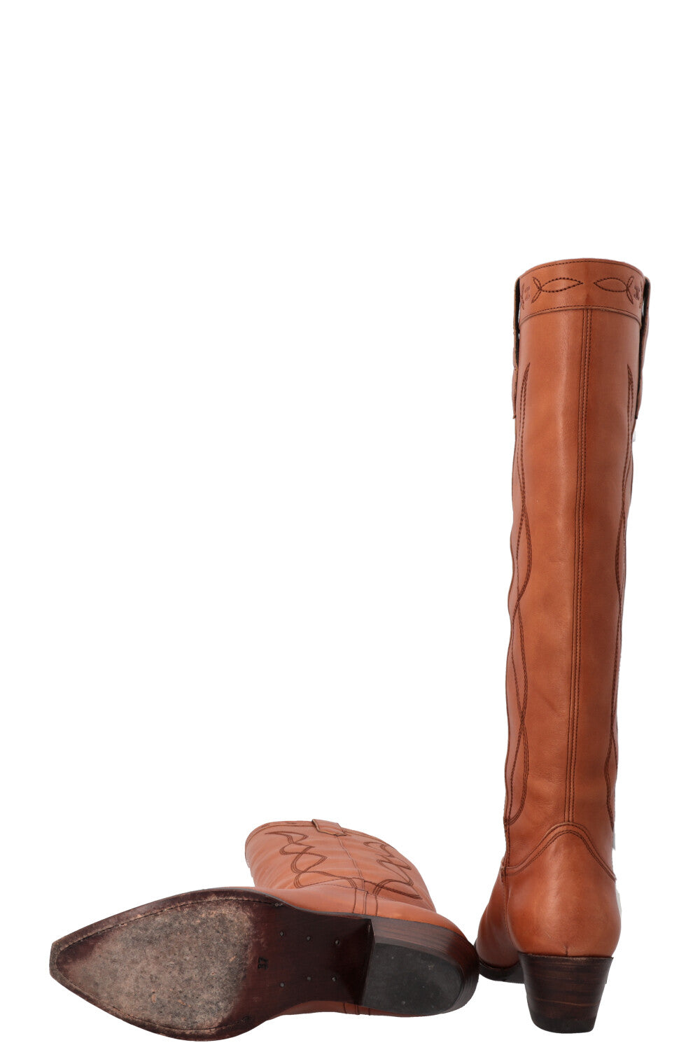 CELINE Fall 2022 Western Boots 50 Honey