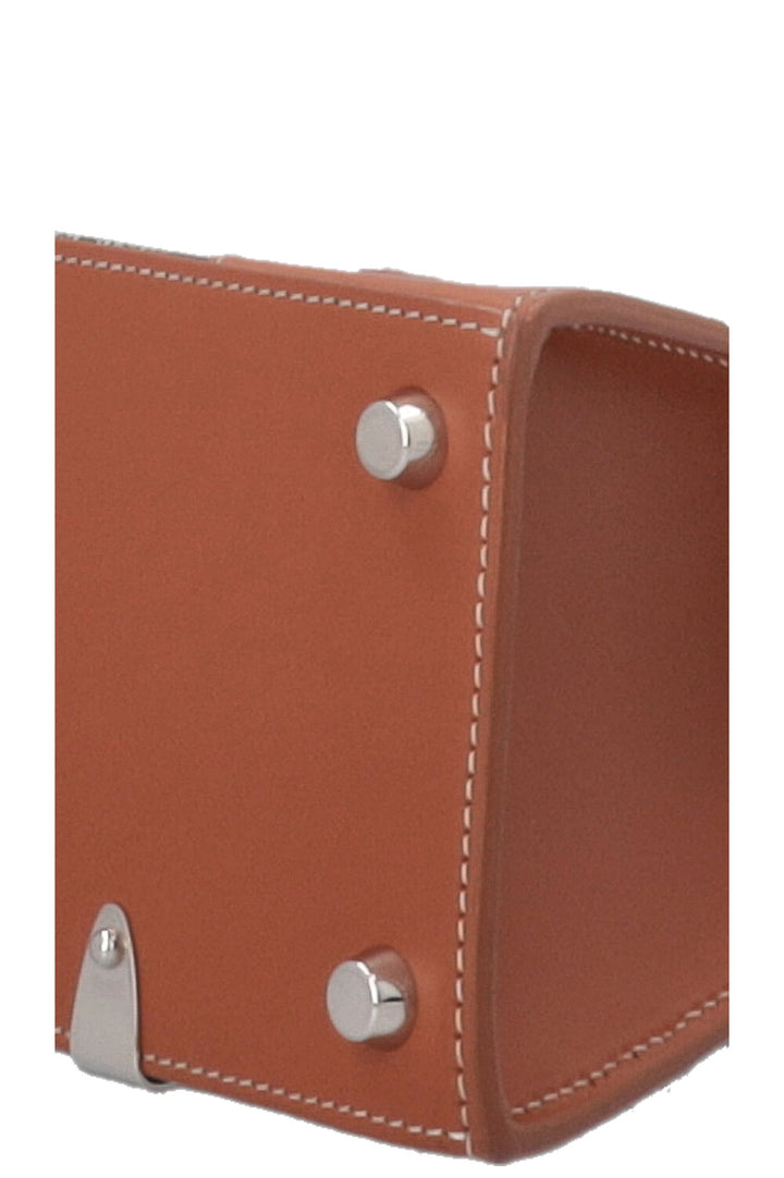 GOYARD Saigon Structuré Mini Bag Goyardine Black & Tan