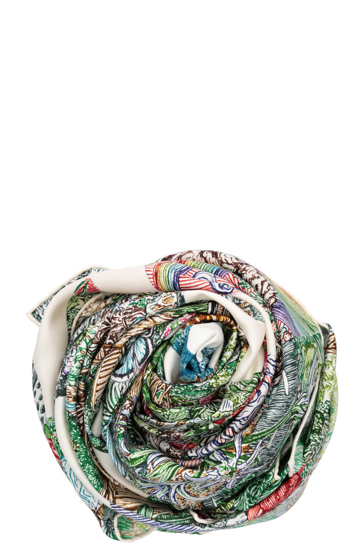 HERMÈS Scarf 140 Silk Eleftheria