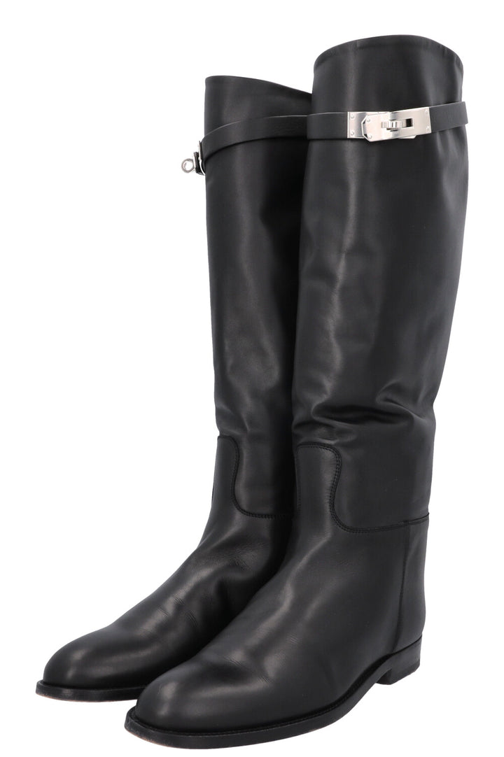 HERMÈS Jumping Boots Black