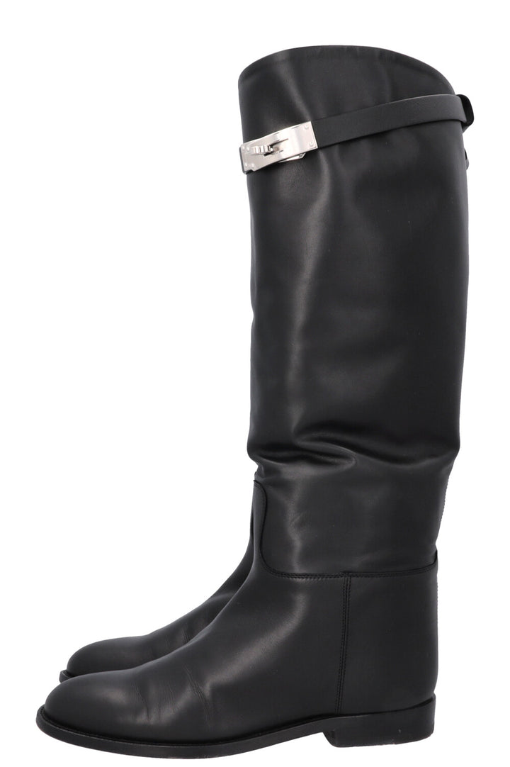 HERMÈS Jumping Boots Black