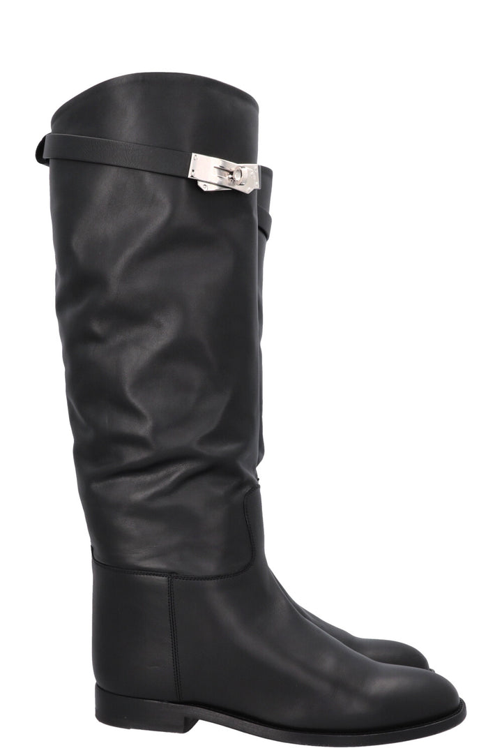 HERMÈS Jumping Boots Black