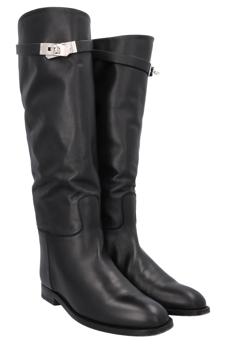 HERMÈS Jumping Boots Black
