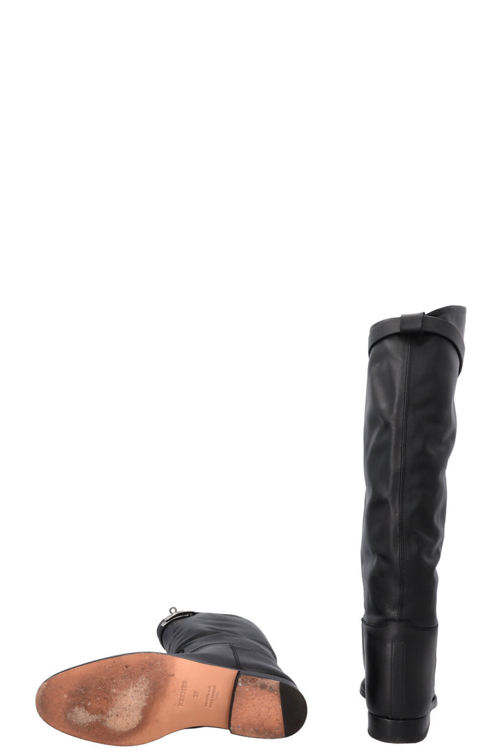 HERMÈS Jumping Boots Black