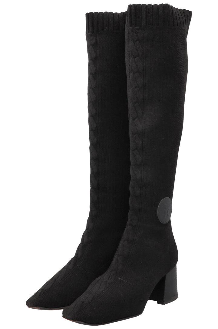 HERMÈS Fontaine 60 Boots Noir