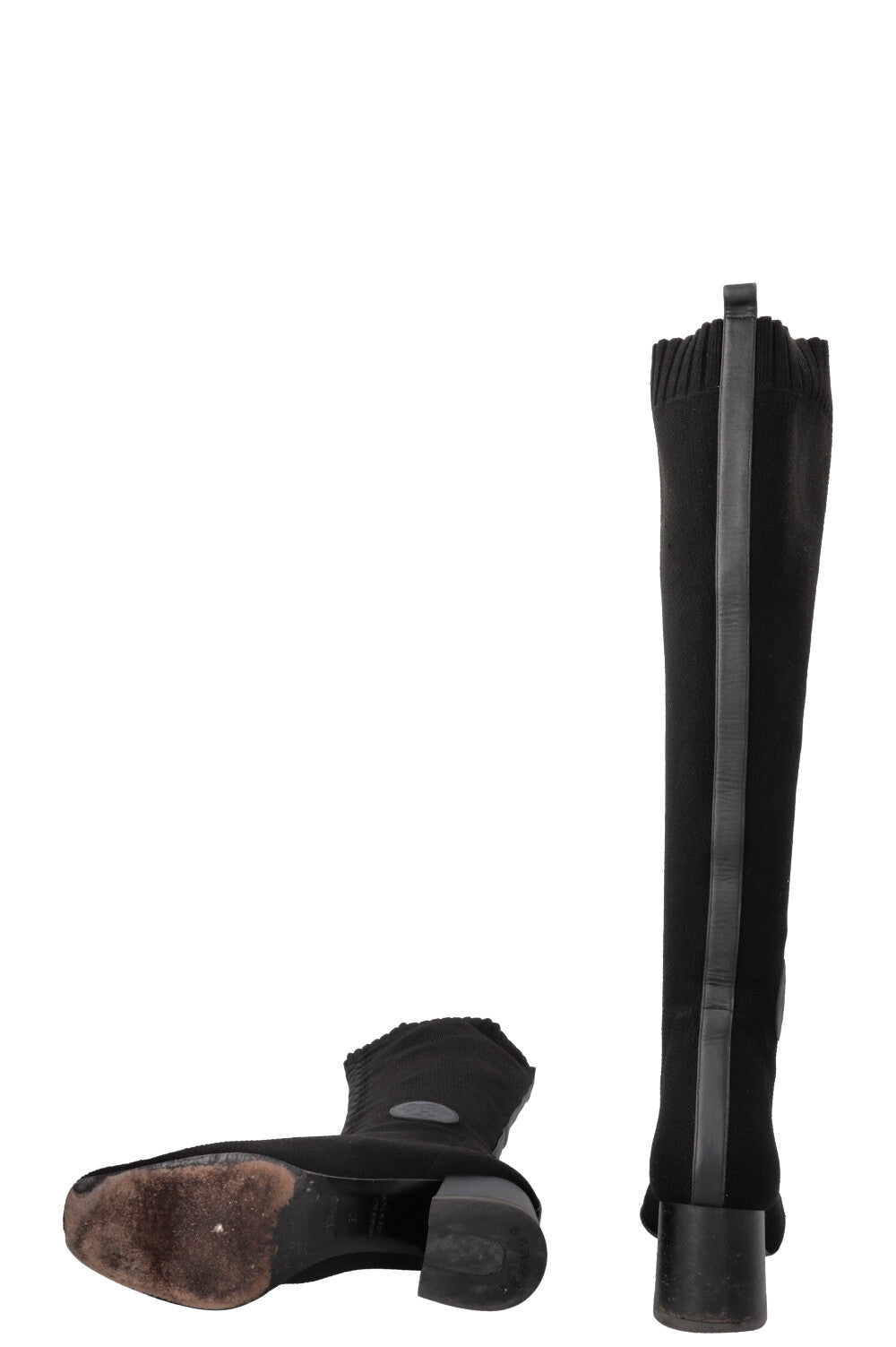 HERMÈS Fontaine 60 Boots Noir