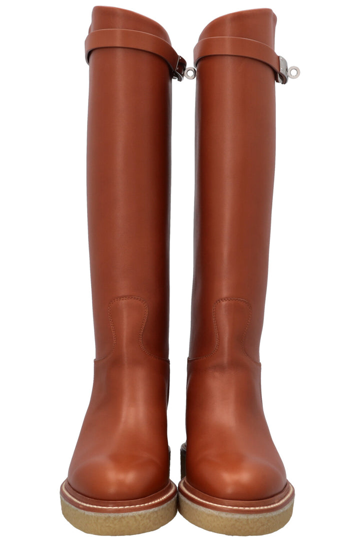 Bottes HERMÈS Honey Cuir Naturel