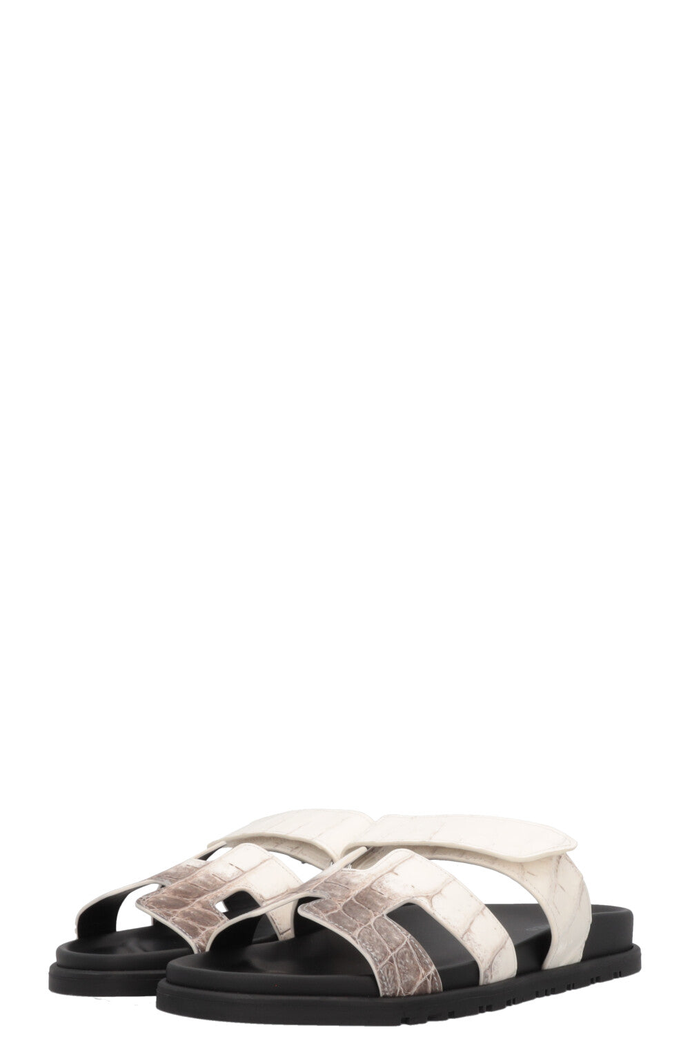 HERMÈS Chypre Sandals Himalaya