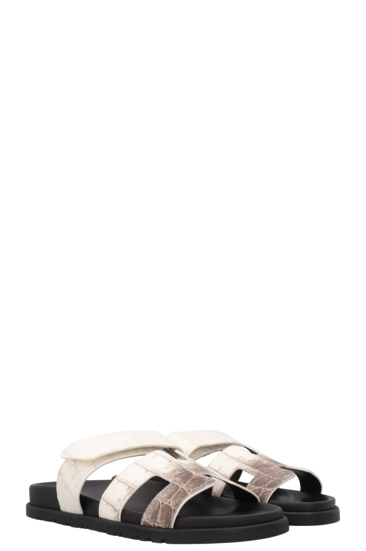 HERMÈS Chypre Sandals Himalaya
