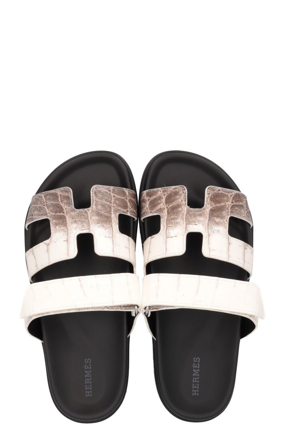 HERMÈS Chypre Sandals Himalaya