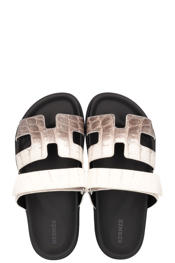 HERMÈS Chypre Sandals Himalaya