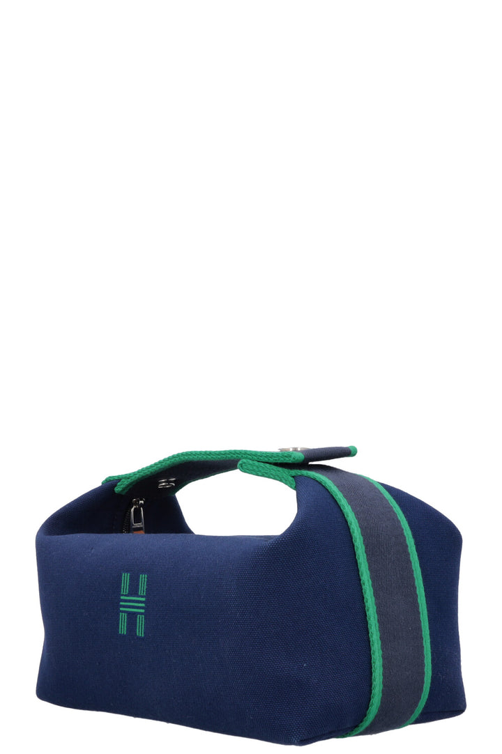 HERMÈS Bride A Brac Small Case Blze Canvas