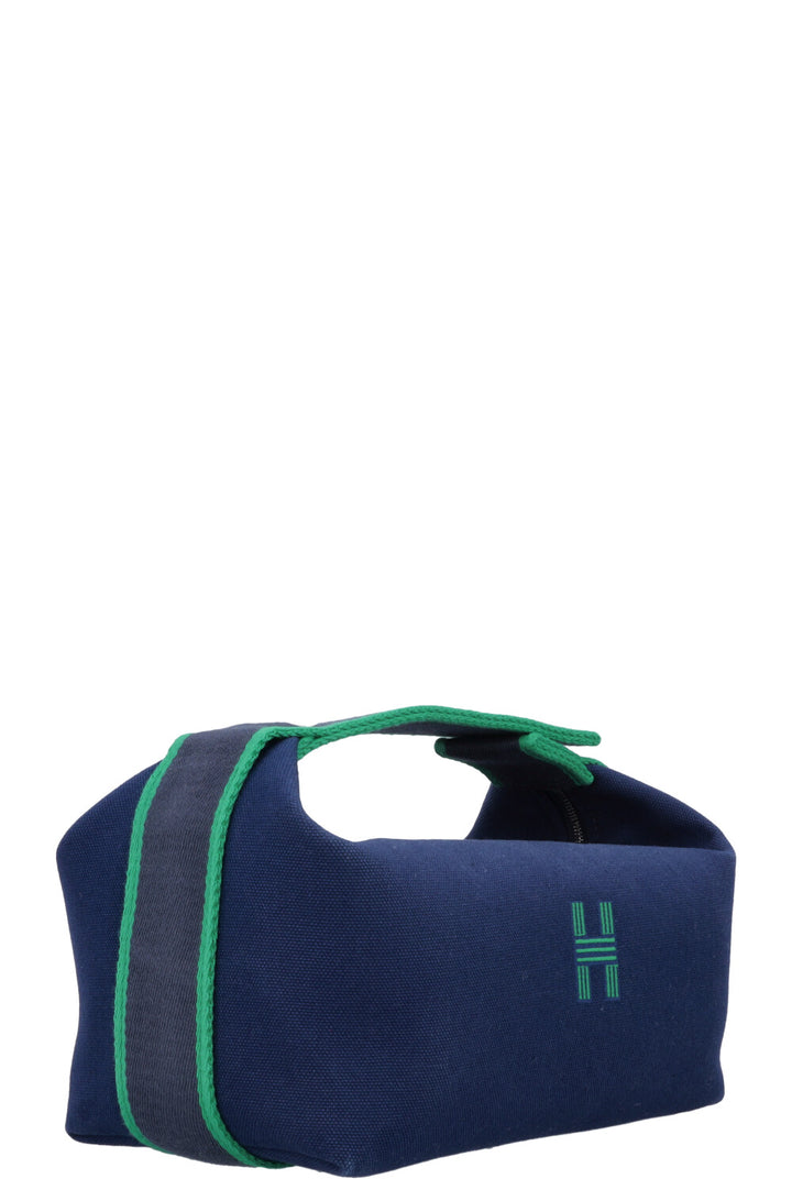 HERMÈS Bride A Brac Small Case Blze Canvas