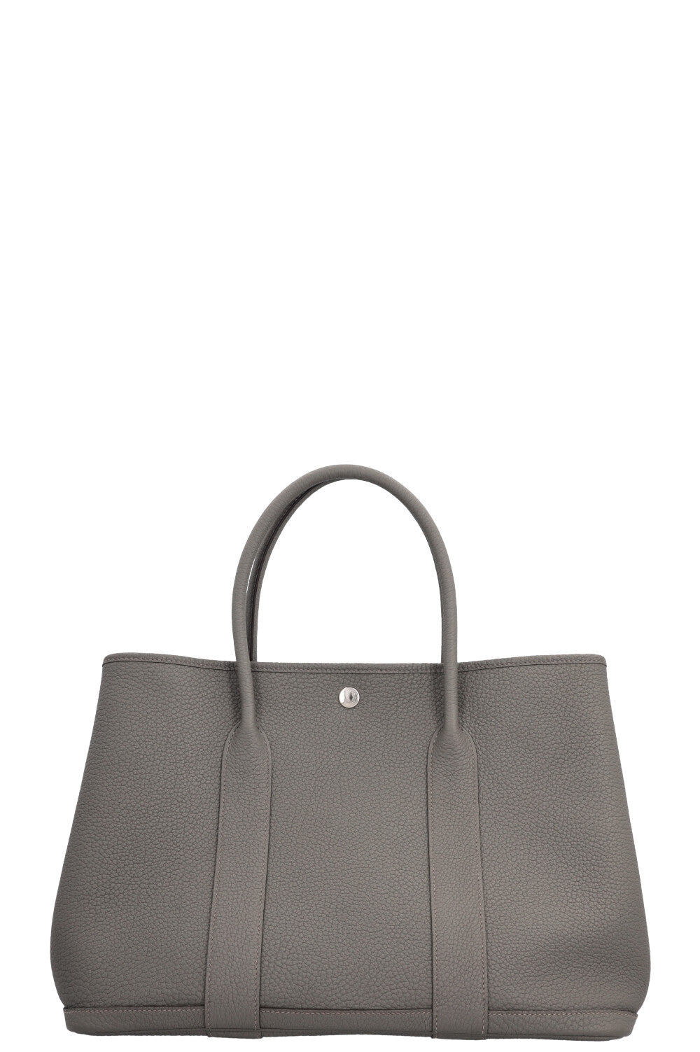 HERMÈS Garden Party 36 Negonda Leather Gris Meyer