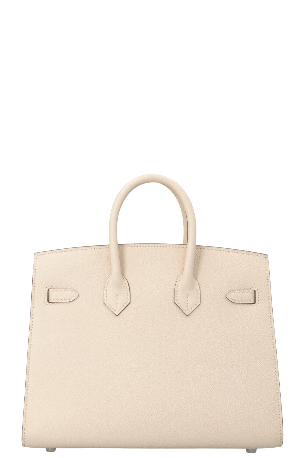 HERMÈS Birkin 25 Sellier Epsom Craie